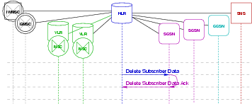 Transaction Flow -- Delete Subscriber Data